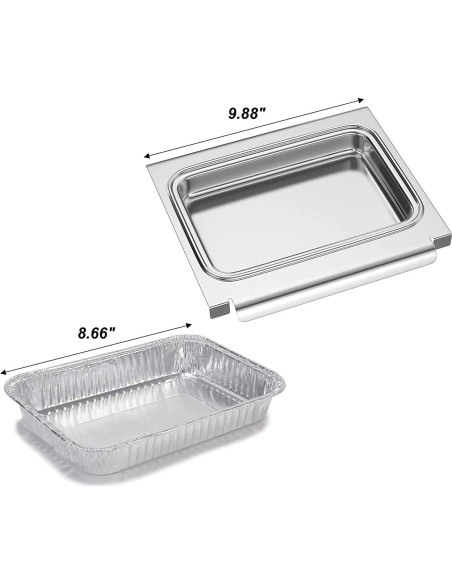 Bandejas de Goteo y Captura Weber Spirit II 200/300 - 11 Pzas