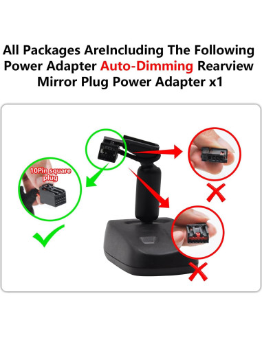 Cámara Dash 4K Delantera y 1080p Trasera MANGOAL GMC Acadia 2017-2023