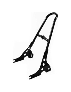Respaldo Sissy Bar Pasajero Negro Brillante Eagle Skull XL 2004-2024