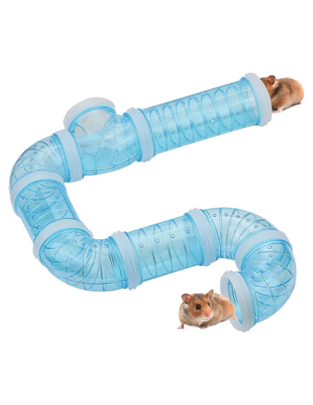 Túnel de Hámster Hamiledyi Azul 5.33 cm Expandible