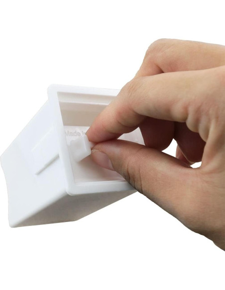 Esparcidor de Mantequilla DGZJSM 3PCS Plástico Blanco 7.7cm