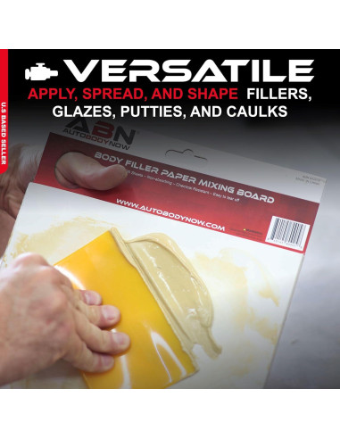 Juego de 50 Espátulas Plásticas ABN para Masilla 100mm