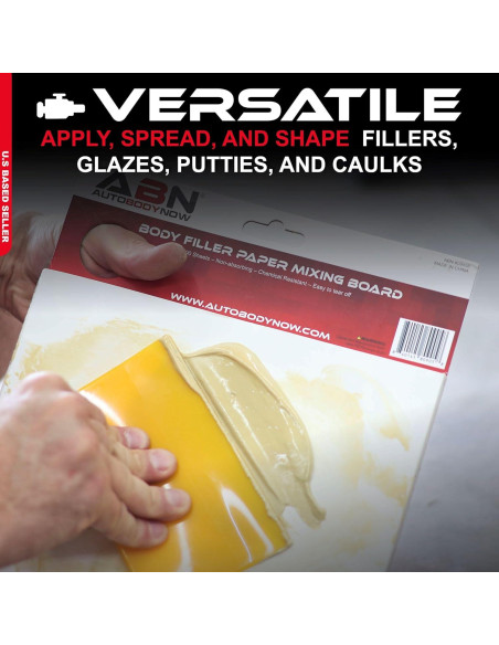 Juego de 50 Espátulas Plásticas ABN para Masilla 100mm