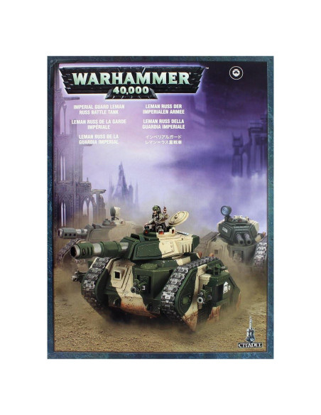 Tanque de Batalla Leman Russ Games Workshop - Miniatura 249g