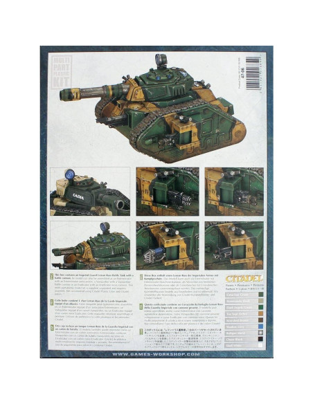 Tanque de Batalla Leman Russ Games Workshop - Miniatura 249g