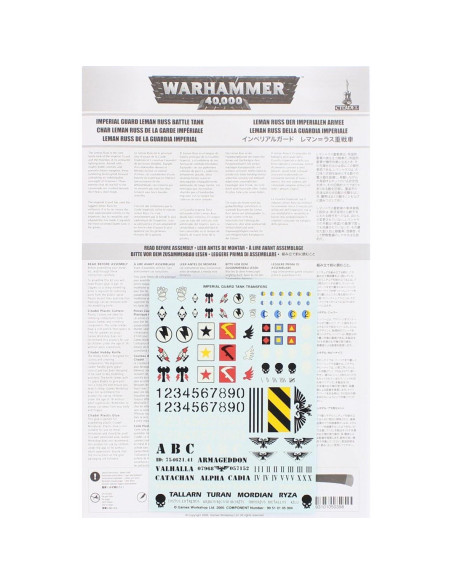 Tanque de Batalla Leman Russ Games Workshop - Miniatura 249g