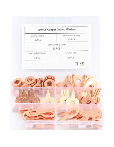 Kit de Puntas de Soldador para Reparación de Abolladuras 110pcs Srliya