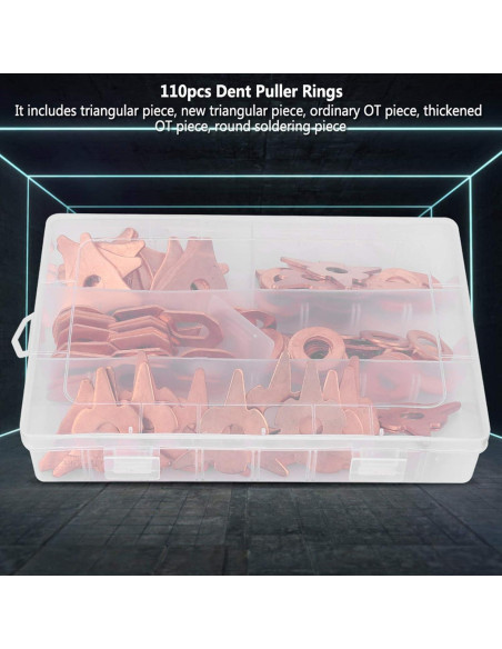 Kit de Puntas de Soldador para Reparación de Abolladuras 110pcs Srliya