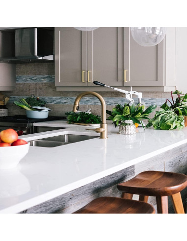 Papel Contacto Autoadhesivo Blanco Brillante TANONE 40x200 cm