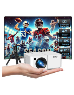 Proyector Mini XGODY X2 HD 720P 12000 Lúmenes WiFi Bluetooth