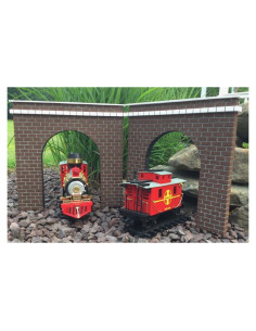 Portal de Túneles G Scale Dechant's Railroad - Set de 2