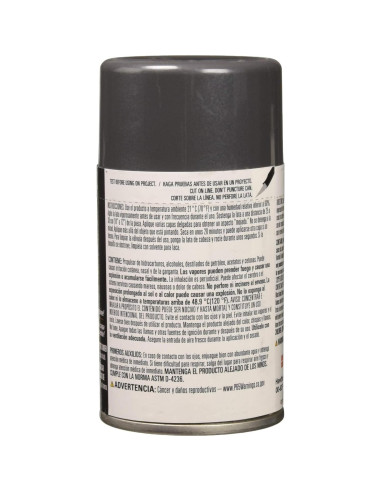 Pintura en aerosol Testors 1849MT 85 g Grafito Brillante