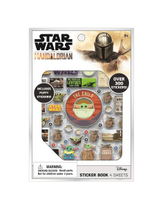 Paquete de Stickers Baby Yoda Star Wars - 300 Stickers