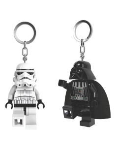 LEGO Star Wars Paquete de Luz de Llave Darth Vader y Stormtrooper