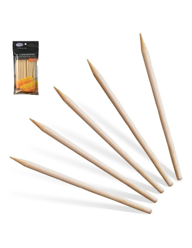 Pinchos de BBQ de Bambú Alpine Cuisine 15 cm - 100 unidades
