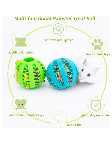 Juguete de Rompecabezas para Hámster FlidRunest - 2 PCS