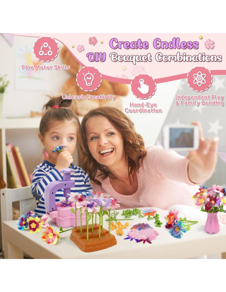 Kit de Manualidades de Flores DIY JUMP PASS BY - 0.6 kg