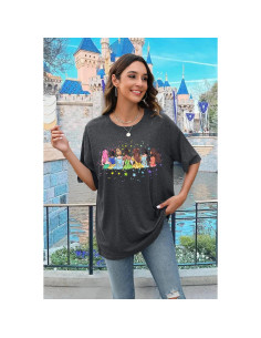 Camisa Mágica para Mujeres - Princesa Gris Mediana 2