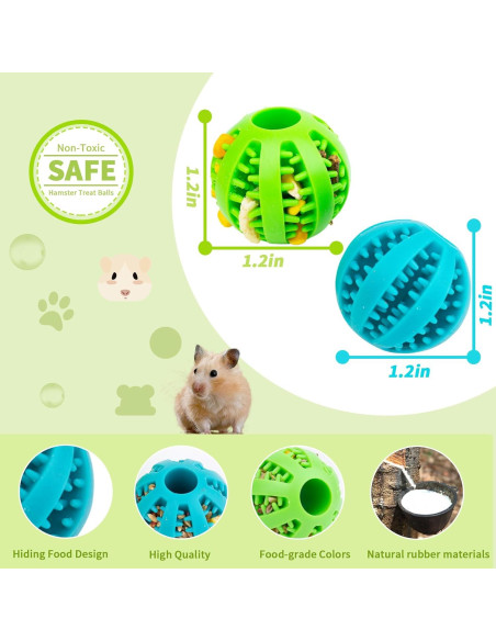 Juguete de Rompecabezas para Hámster FlidRunest - 2 PCS