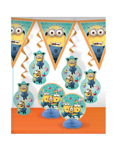 Kit de Decoración de Fiesta Mi Villano Favorito 7 Piezas