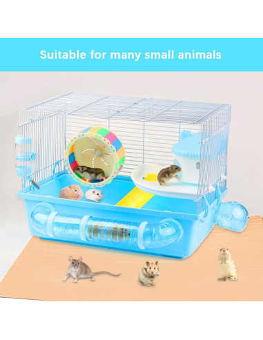 Kits de Tubos para Hámster FHDUSRYO - 2 Kits Azul 5.5cm