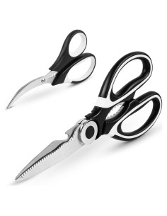 Tijeras de cocina multifuncionales Tyzine 2 piezas acero inoxidable
