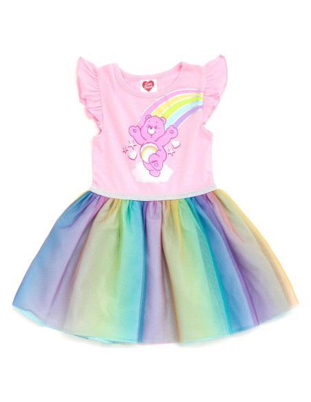 Vestido de Tul Arcoíris Care Bears Cheer Bear 4T Niña