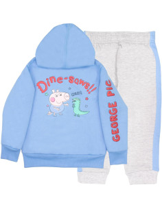Conjunto de Forro Polar Peppa Pig George 2 Piezas Sudadera y Joggers 2