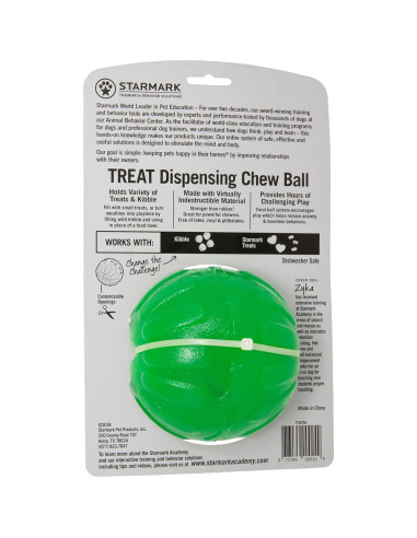 Bola dispensadora de golosinas Starmark grande 10.16 cm