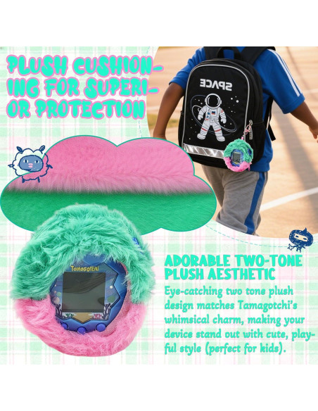 Cubierta Protectora xcivi para Tamagotchi Paradise Rosa