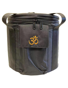 Bolsa de Transporte FMTY 25.4cm para Cuenco de Canto Cristal Negro