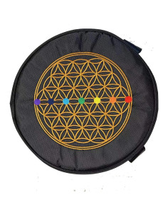 Bolsa de Transporte FMTY 25.4cm para Cuenco de Canto Cristal Negro 2