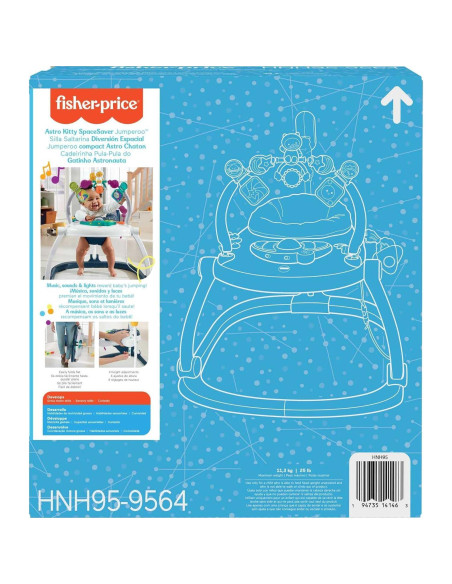 Centro de Actividad Fisher-Price Astro Kitty Jumperoo Musical