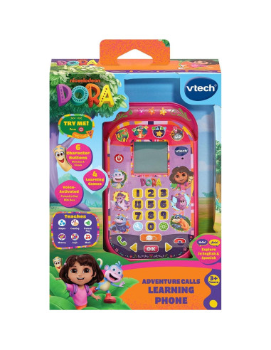 Teléfono de Aprendizaje VTech Dora Aventura 3+ años