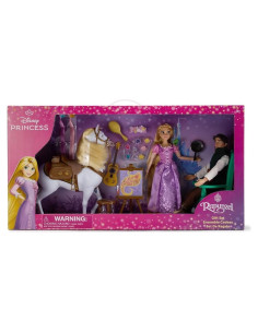 Juego de Muñecas Disney Rapunzel con Flynn y Accesorios