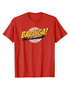 Camiseta The Big Bang Theory Bazinga para hombres