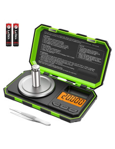 Balanza Digital Mini AMIR 20g-0.001g Acero Inoxidable