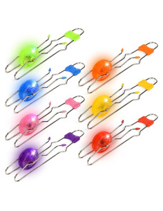 Juego de 7 Ruedas Giroscópicas Iluminadas Neureyte 25.9 cm