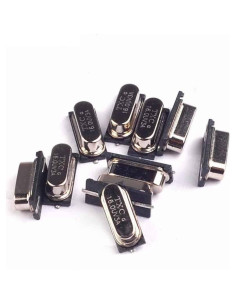 10 Osciladores de Cristal Pasivo SMD 16MHz HC-49S 2