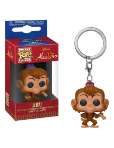 Llavero Pocket POP Funko Aladino Abu 3.81 cm Multicolor