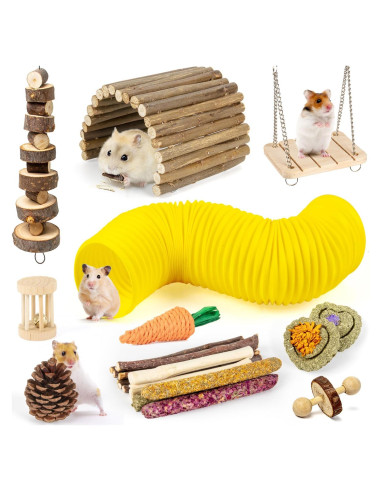 Accesorios para hámster y cobaya Sofier - Juguetes Naturales