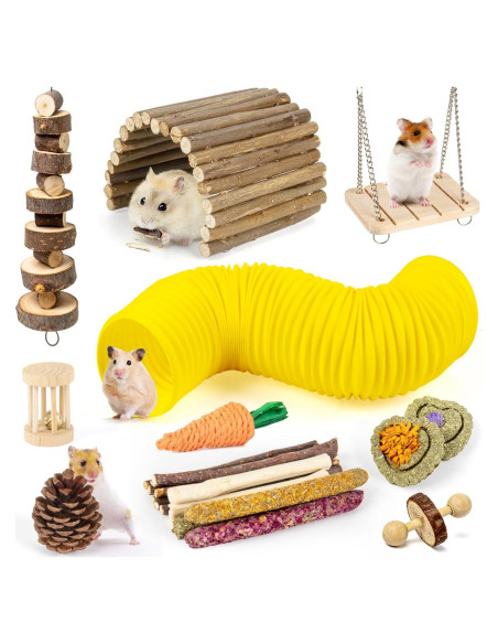 Accesorios para hámster y cobaya Sofier - Juguetes Naturales