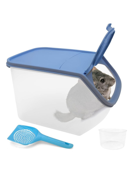 Contenedor de Baño de Arena BNOSDM para Hámster y Chinchilla