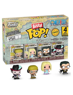 Funko Bitty Pop! One Piece - Paquete de 4 figuras coleccionables