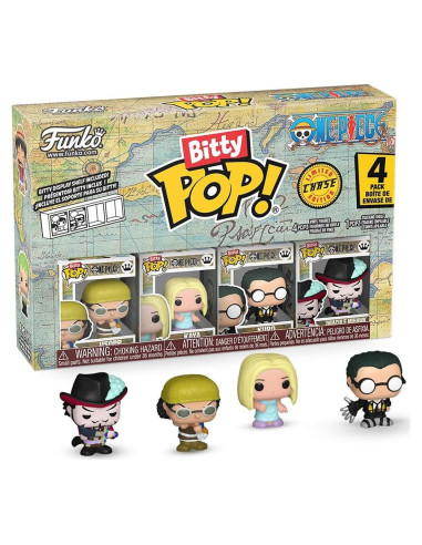 Funko Bitty Pop! One Piece - Paquete de 4 figuras coleccionables
