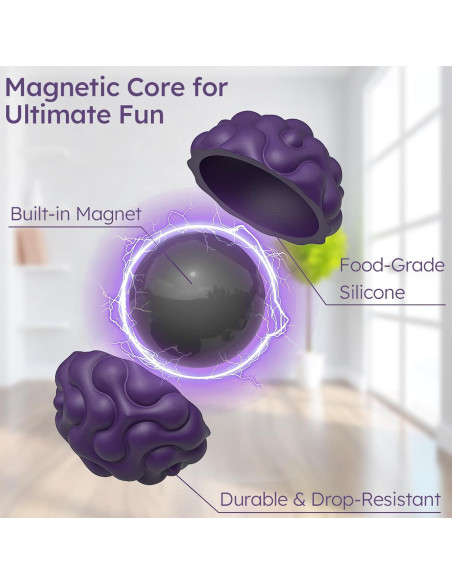 Bolas Sensoriales Magnéticas PARTY TONIGHT - 8 Piezas Antiestrés Bolas Sensoriales Magnéticas PARTY TONIGHT - 8 Piezas Antiestrés