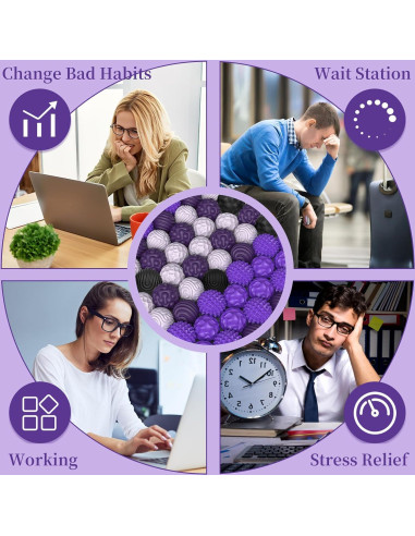 Bolas Sensoriales Magnéticas PARTY TONIGHT - 8 Piezas Antiestrés