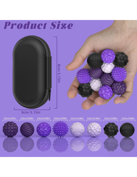 Bolas Sensoriales Magnéticas PARTY TONIGHT - 8 Piezas Antiestrés Bolas Sensoriales Magnéticas PARTY TONIGHT - 8 Piezas Antiestrés