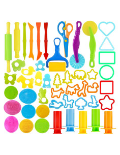 Juego de Herramientas de Plastilina LCY WEDSHI 49 Piezas