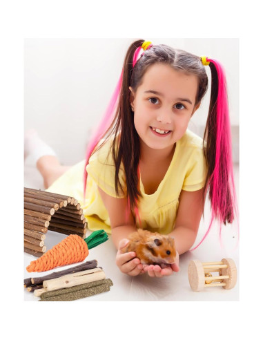 Accesorios para hámster y cobaya Sofier - Juguetes Naturales